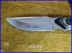 Rare Ducks Unlimited Buck Knife. Big Sky Hunting Fighting Knife Made In USA