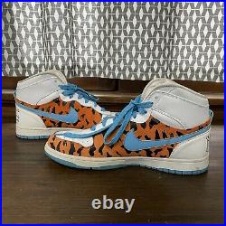 Rare Dunk Nike Big high Fred Flintstones Collection Size 10.5 370428-841