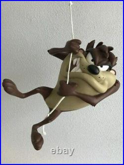 Rare Hanging Big Fig! Looney Tunes Warner Brothers Taz Tasmanian Devil Figurine