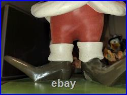 Rare Hard To Find Disney Santa Goofy Big Fig Figurine