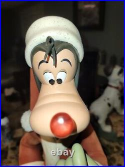 Rare Hard To Find Disney Santa Goofy Big Fig Figurine