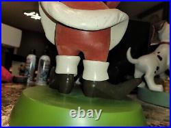 Rare Hard To Find Disney Santa Goofy Big Fig Figurine