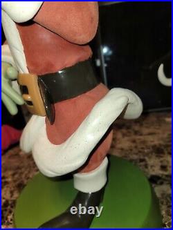 Rare Hard To Find Disney Santa Goofy Big Fig Figurine