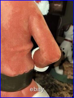 Rare Hard To Find Disney Santa Goofy Big Fig Figurine