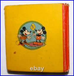 Rare High Gradedisney 1933 Mickey Mouse #717 Whitman 1st Big Little Book-unread