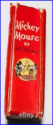 Rare High Gradedisney 1933 Mickey Mouse #717 Whitman 1st Big Little Book-unread