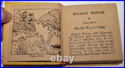 Rare High Gradedisney 1933 Mickey Mouse #717 Whitman 1st Big Little Book-unread