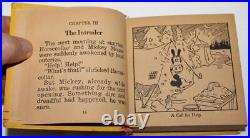 Rare High Gradedisney 1933 Mickey Mouse #717 Whitman 1st Big Little Book-unread