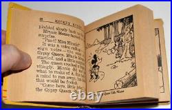 Rare High Gradedisney 1933 Mickey Mouse #717 Whitman 1st Big Little Book-unread