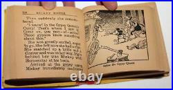 Rare High Gradedisney 1933 Mickey Mouse #717 Whitman 1st Big Little Book-unread