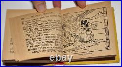 Rare High Gradedisney 1933 Mickey Mouse #717 Whitman 1st Big Little Book-unread