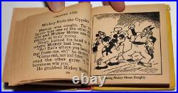 Rare High Gradedisney 1933 Mickey Mouse #717 Whitman 1st Big Little Book-unread