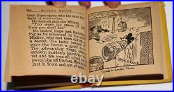 Rare High Gradedisney 1933 Mickey Mouse #717 Whitman 1st Big Little Book-unread