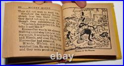 Rare High Gradedisney 1933 Mickey Mouse #717 Whitman 1st Big Little Book-unread