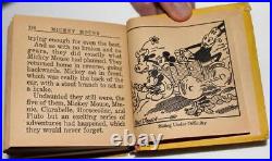 Rare High Gradedisney 1933 Mickey Mouse #717 Whitman 1st Big Little Book-unread