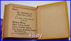 Rare High Gradedisney 1933 Mickey Mouse #717 Whitman 1st Big Little Book-unread