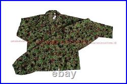 Rare Japan JGSDF Flecktarn Woodland Camo Uniform Winter Twill BDU Big Size LR