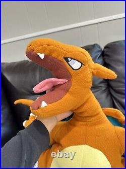 Rare Jumbo Pokemon Charizard 30 Plush Walmart VTG Big Vintage Bonus Charmander