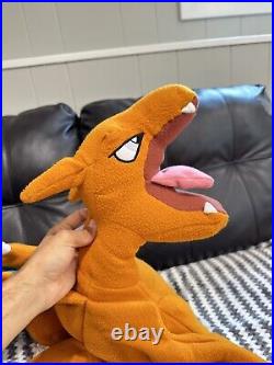 Rare Jumbo Pokemon Charizard 30 Plush Walmart VTG Big Vintage Bonus Charmander