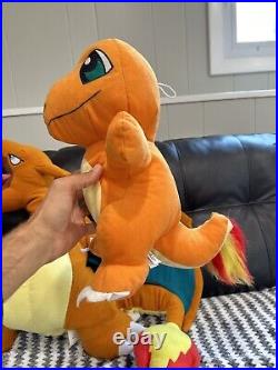 Rare Jumbo Pokemon Charizard 30 Plush Walmart VTG Big Vintage Bonus Charmander