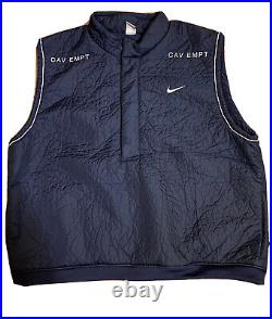 Rare Limited Collection CAV EMPT Navy Blue Nike Vest