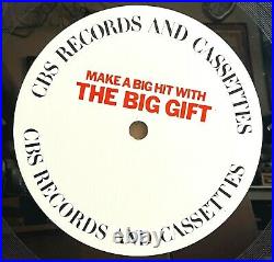 Rare Original Big Gift 34 Cbs Records And Cassettes Vintage Vinyl Store Display