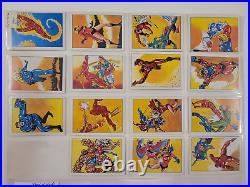 Rare PROMO VIP 1981 MARVEL SUPER HEROES Fher Spain BIG CARD SET 139/178 Spanish