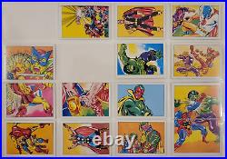 Rare PROMO VIP 1981 MARVEL SUPER HEROES Fher Spain BIG CARD SET 139/178 Spanish