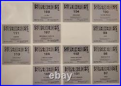 Rare PROMO VIP 1981 MARVEL SUPER HEROES Fher Spain BIG CARD SET 139/178 Spanish