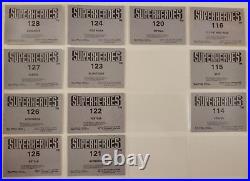 Rare PROMO VIP 1981 MARVEL SUPER HEROES Fher Spain BIG CARD SET 139/178 Spanish