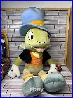 Rare Pinocchio Jiminy Cricket Big Jumbo 32 Disney Store Plush Plushie