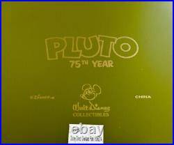 Rare Pluto 75th Year Anniversary Big Fig Disney Statue 20 Original Packaging