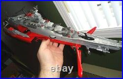 Rare Popy Big Scale DX III Space Cruiser Yamato Japan Toy With Box Captain Flam