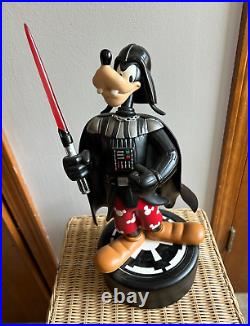 Rare Star Wars Weekends 2011 Goofy As Darth Vader Big Figurine