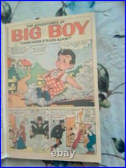 (Rare) THE ADVENTURES OF BIG BOY #1. Restaurant Promo / 1956