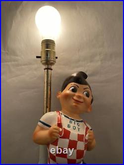 Rare Vintage 1940-1950 Bob's Big Boy Lamp Working