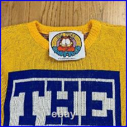 Rare Vintage 1978 Garfield Sweater The Big Cat Sweatshirt Cartoon Character