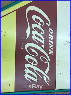 Rare Vintage Coca Cola OUT Arrow Sign From Frisch's Big Boy Restaurant