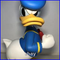 Rare Vintage Donald Duck Statue Big Figure Disney 18 inches tall Large