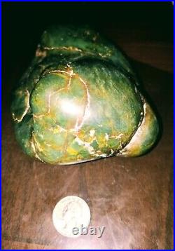 Rare Vulcan and Green Big Sur Nephrite Jade 1054gr over 5.3 lbs