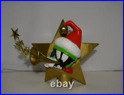 Rare Warner Bros. Looney Tunes Marvin The Martian Big Star Tree Topper