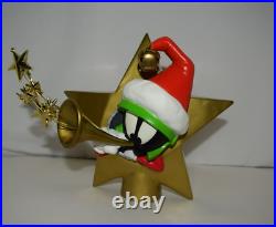 Rare Warner Bros. Looney Tunes Marvin The Martian Big Star Tree Topper