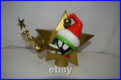 Rare Warner Bros. Looney Tunes Marvin The Martian Big Star Tree Topper