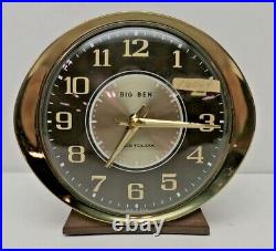 Rare Westclox Big Ben Repeater Style 8 Bronze Mist Alarm Clock 10064 NOS NEW