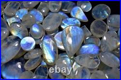 Rare collection moonstone cabochons 147pcs wholesale big size rainbow gems 753