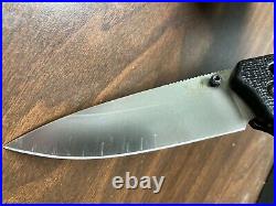 Rare & hard to find Benchmade 610 BIG Rukus s30v steel Pocket Bowie knife