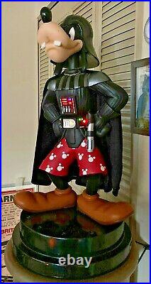 Rare'star Wars Weekends' Goofy Darth Vader Big Fig Disney Limited Randy Noble