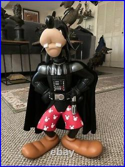 Rare'star Wars Weekends' Goofy Darth Vader Big Fig Disney Limited Randy Noble