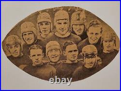 Red Grange Hoge Workman 1923 Chicago American Big Ten Football VERY RARE