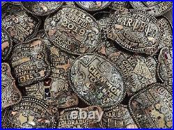 Rodeo Trophy Buckle Championship Bull Riding? West Texas Big Bend? 1980? RARE? 694